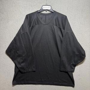 Vintage Black Hockey Practice Jersey Made in Canada XL Men’s